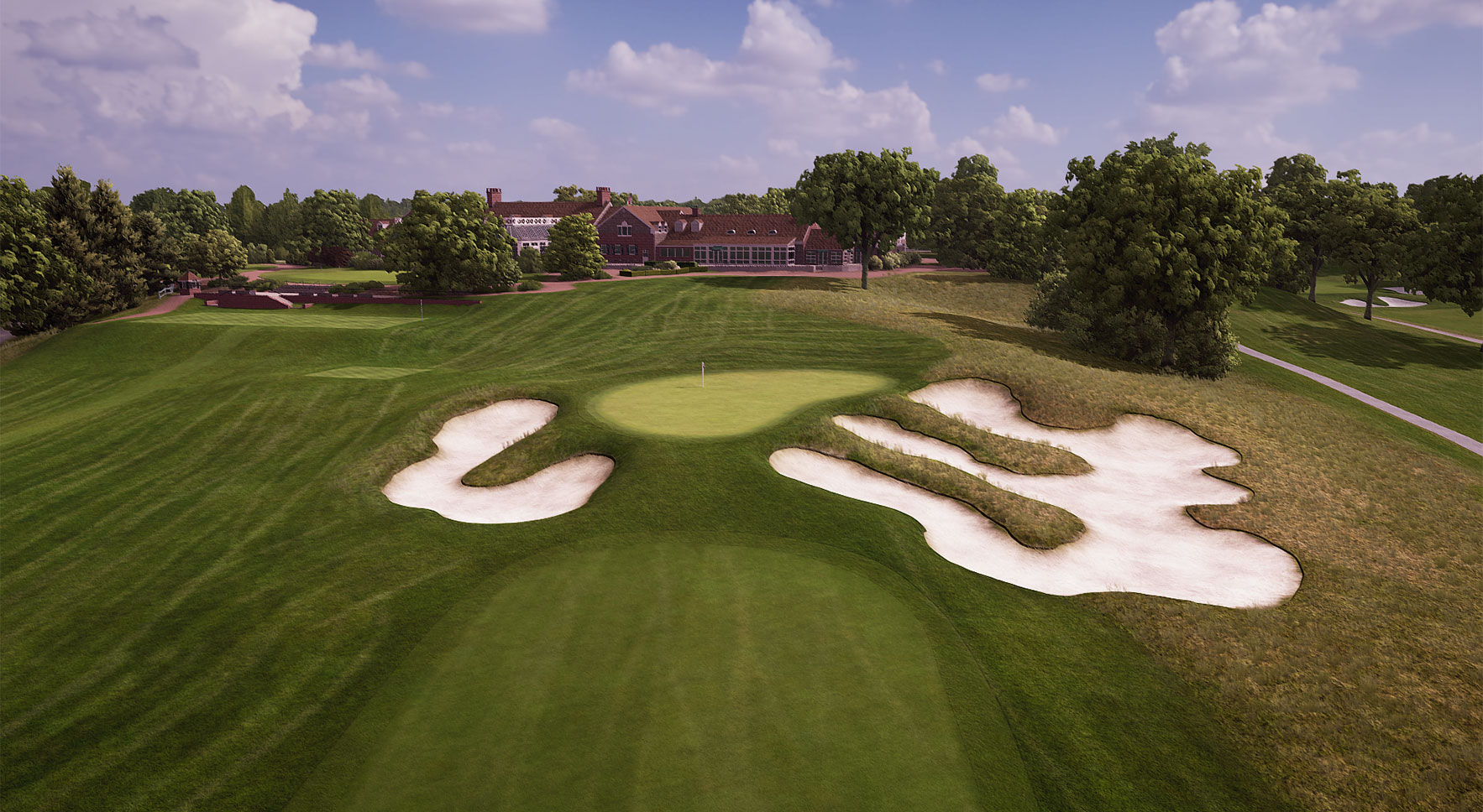 Ryder Cup Bethpage 2025 - Black Course 18th Hole Available to Play on Trackman at the Golf Crypt